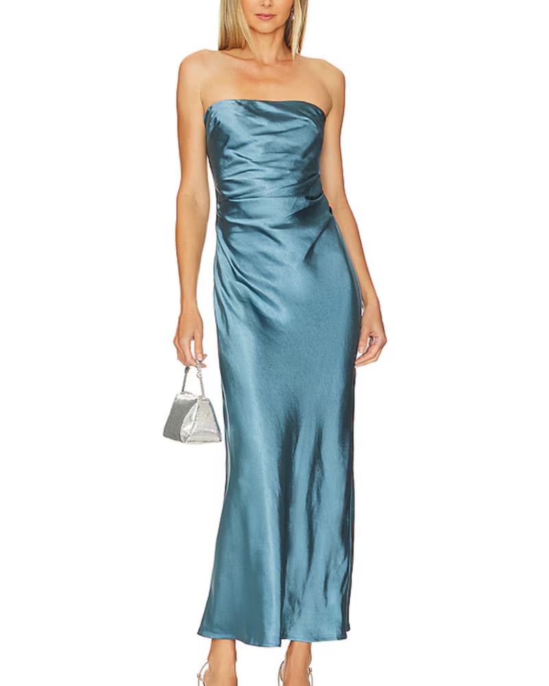 Kristine Dress In Steel - Image 1