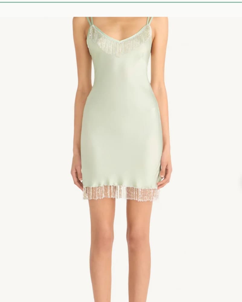 Asta Resort Eliana Beaded Mini Dress - Image 2