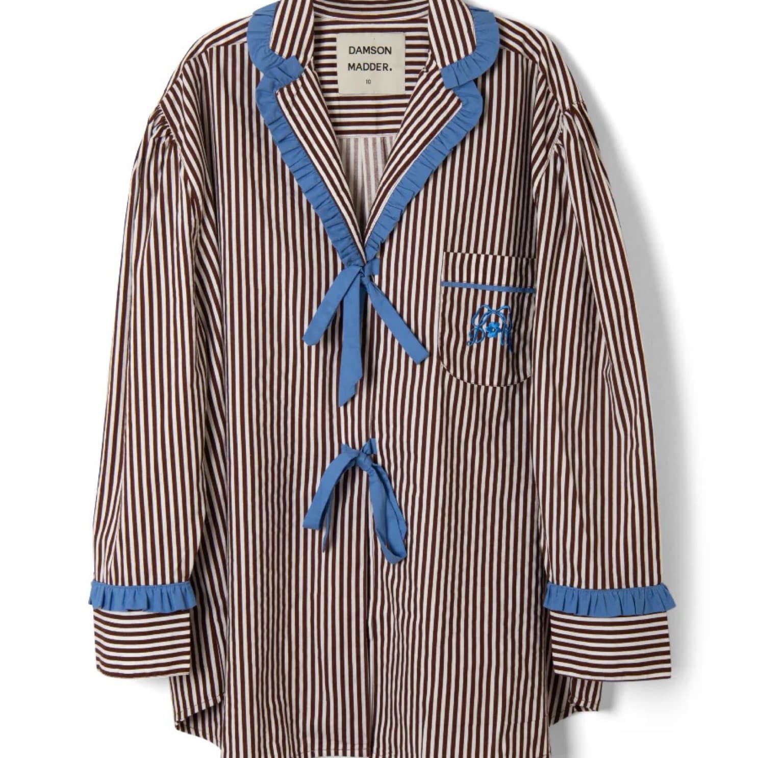 Damson Madder Poplin PJ Set - Image 3