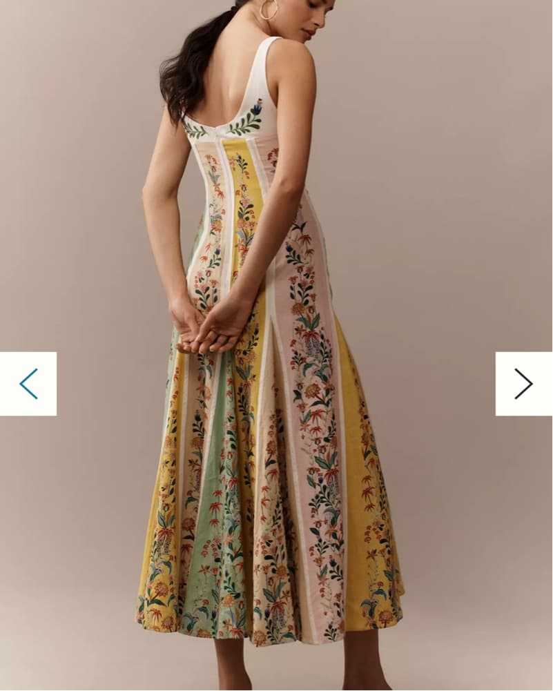 Farm Rio Linen Blend Maxi Dress - Image 2