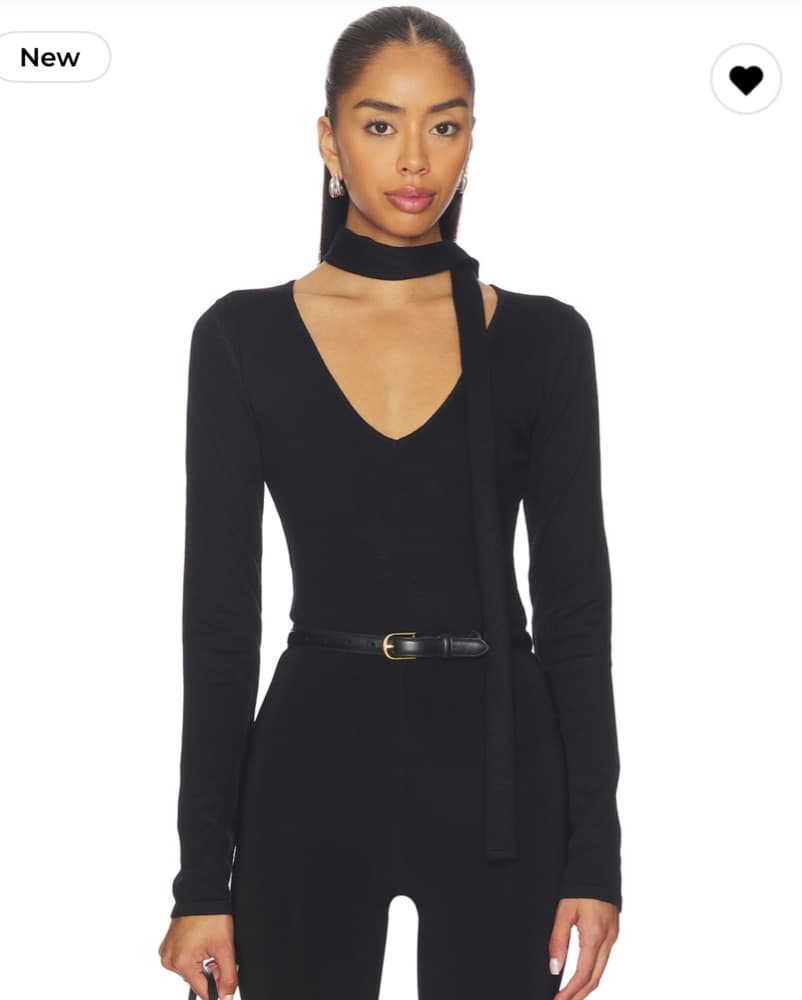 Revolve Kimmy Knit Scarf Top  - Image 1