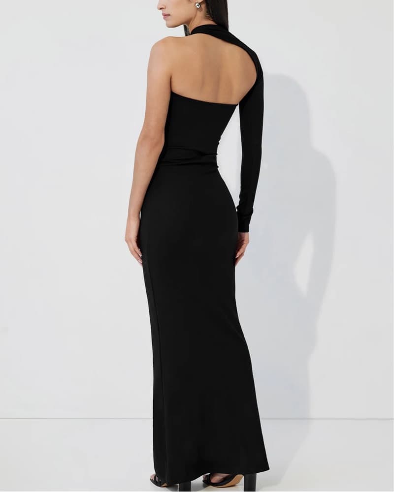Marcella NYC Manhattan One Shoulder Gown - Image 2
