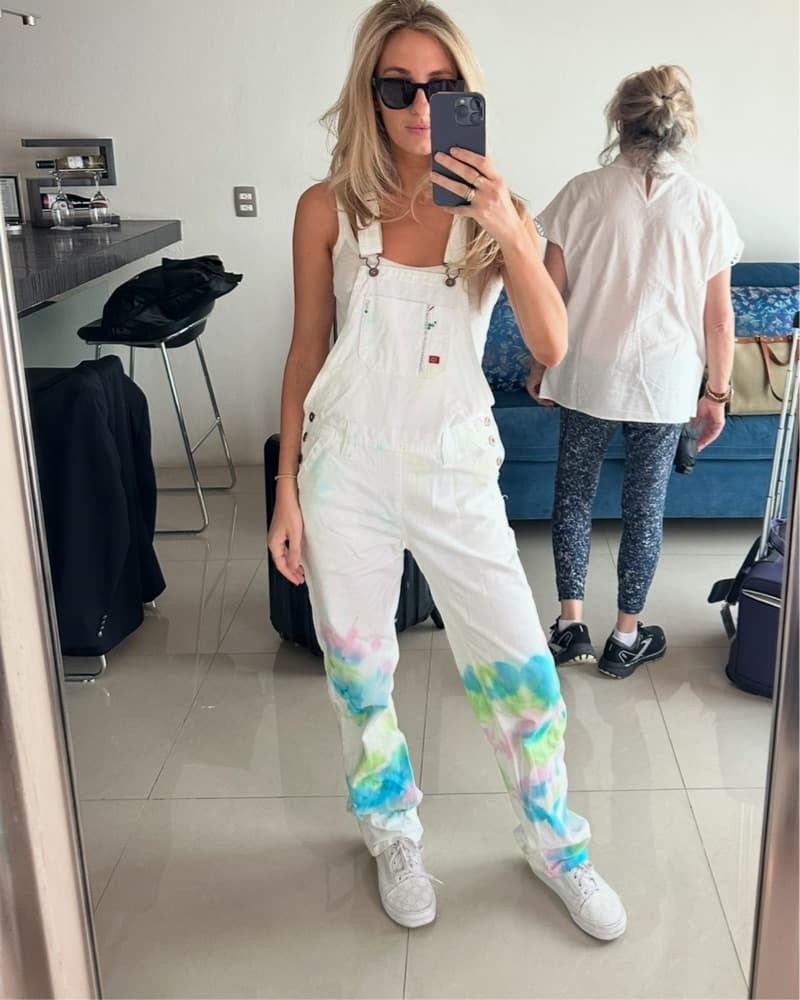 Vintage Tie Dye Overalls - Image 3
