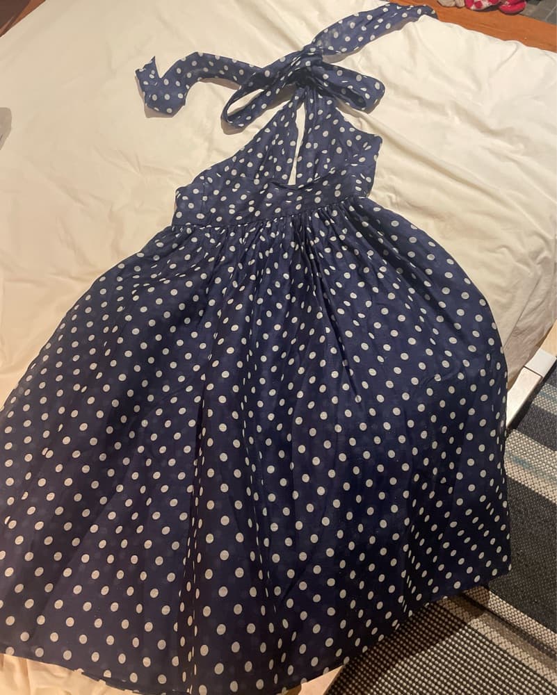 Zimmermann High Tide Halter Linen Dress - Image 3