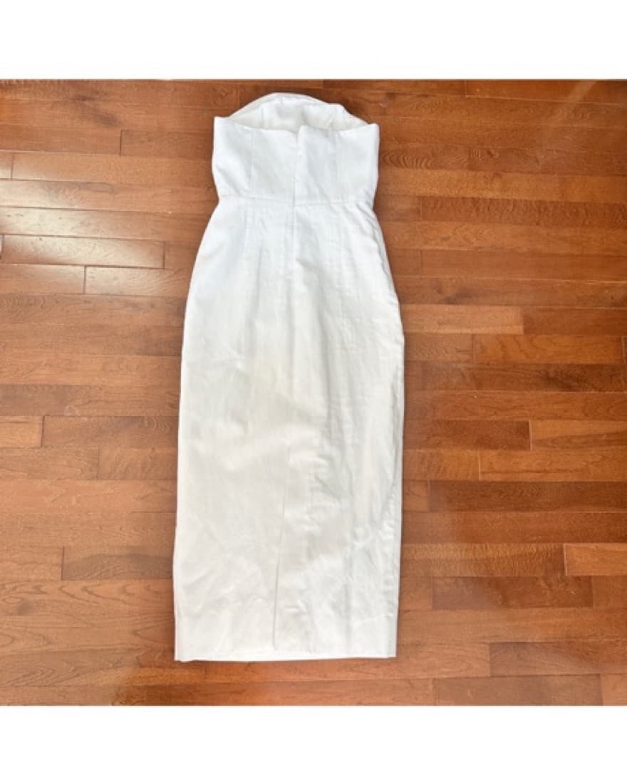 Mara Hoffman Maia Rosette Strapless Midi - Image 6