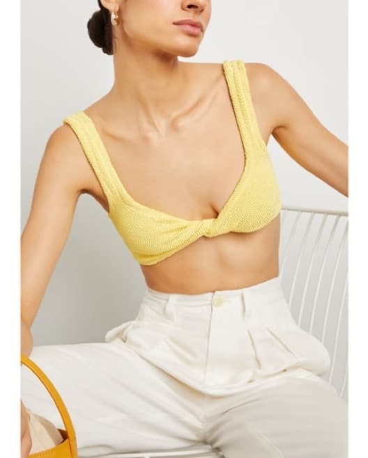 Yellow HUNZA G Juno Bikini - Image 2