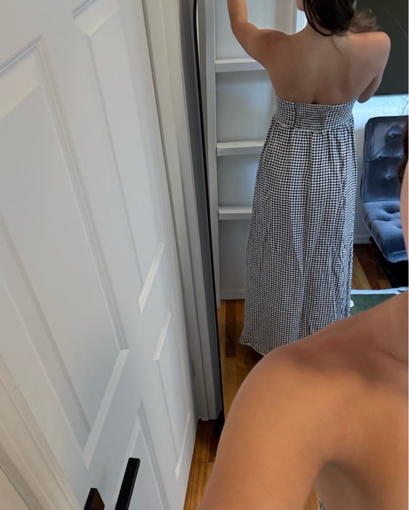 Dissh Gingham Maxi Dress - Image 3