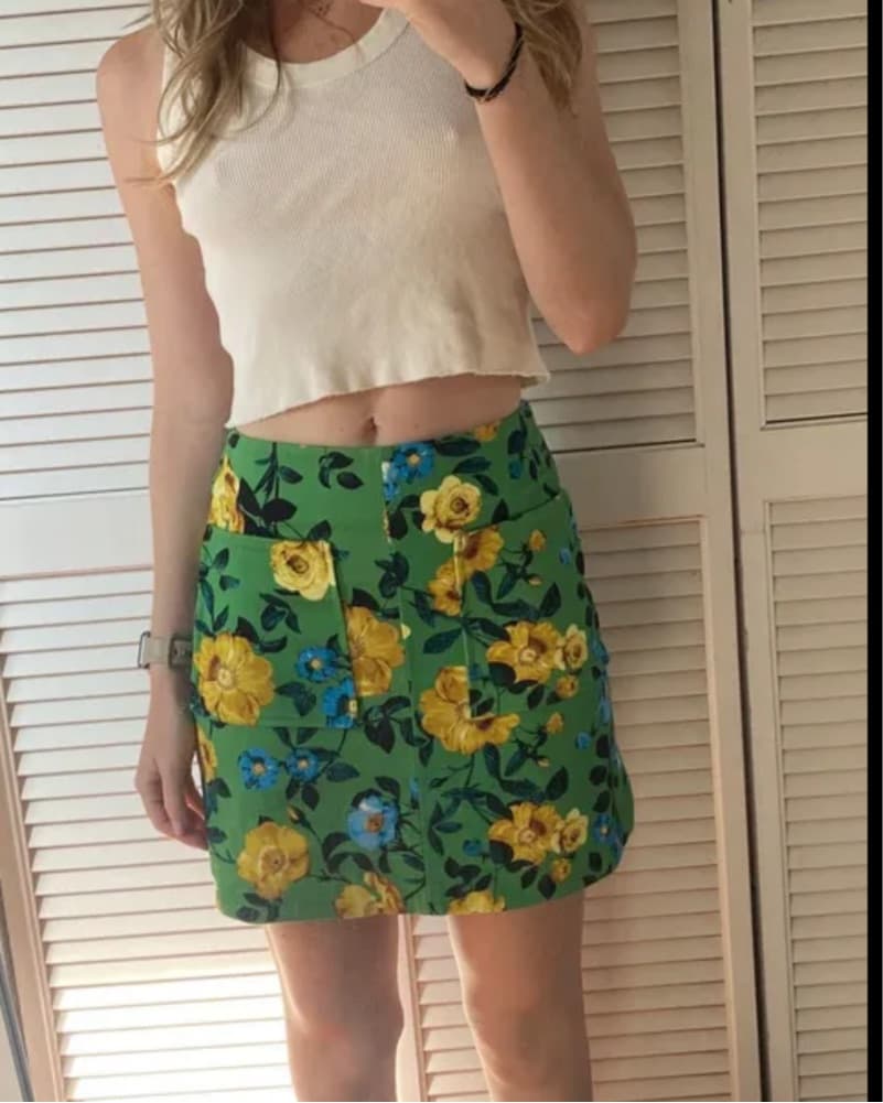 Anthropologie Mini Skirt - Image 1