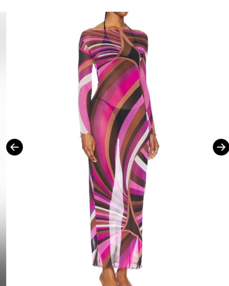 Pucci Sheer Cover Up  - Image 3