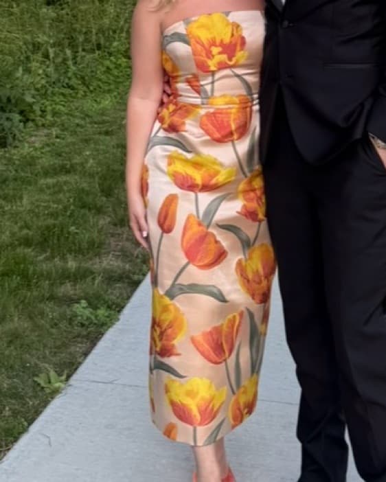 Vibrant Floral Maxi Dress - Image 2