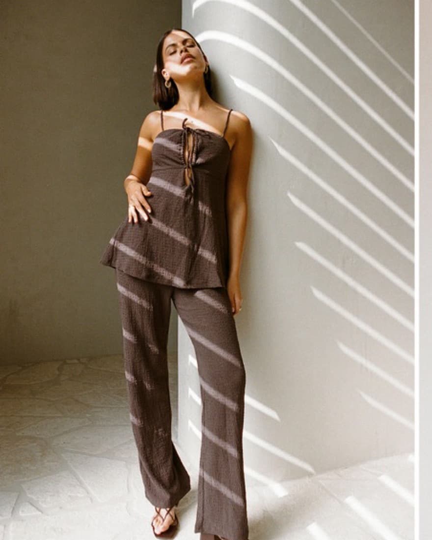 Sabo Brown Ashton Jumpsuit  - Image 4