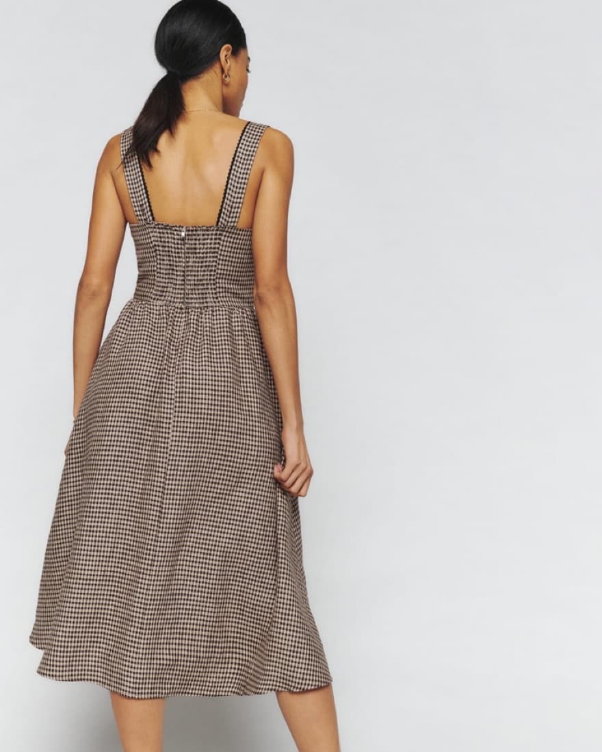 Tagliatelle Linen Dress - Image 3