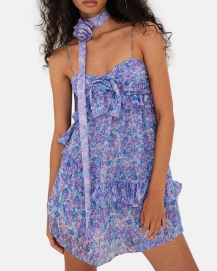 For Love And Lemons Debbie Mini Dress - Image 1
