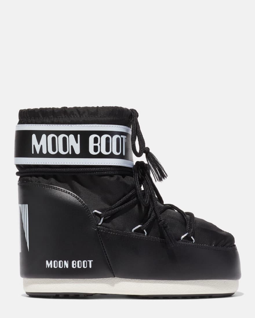 Black And White Moon Boots - Image 1