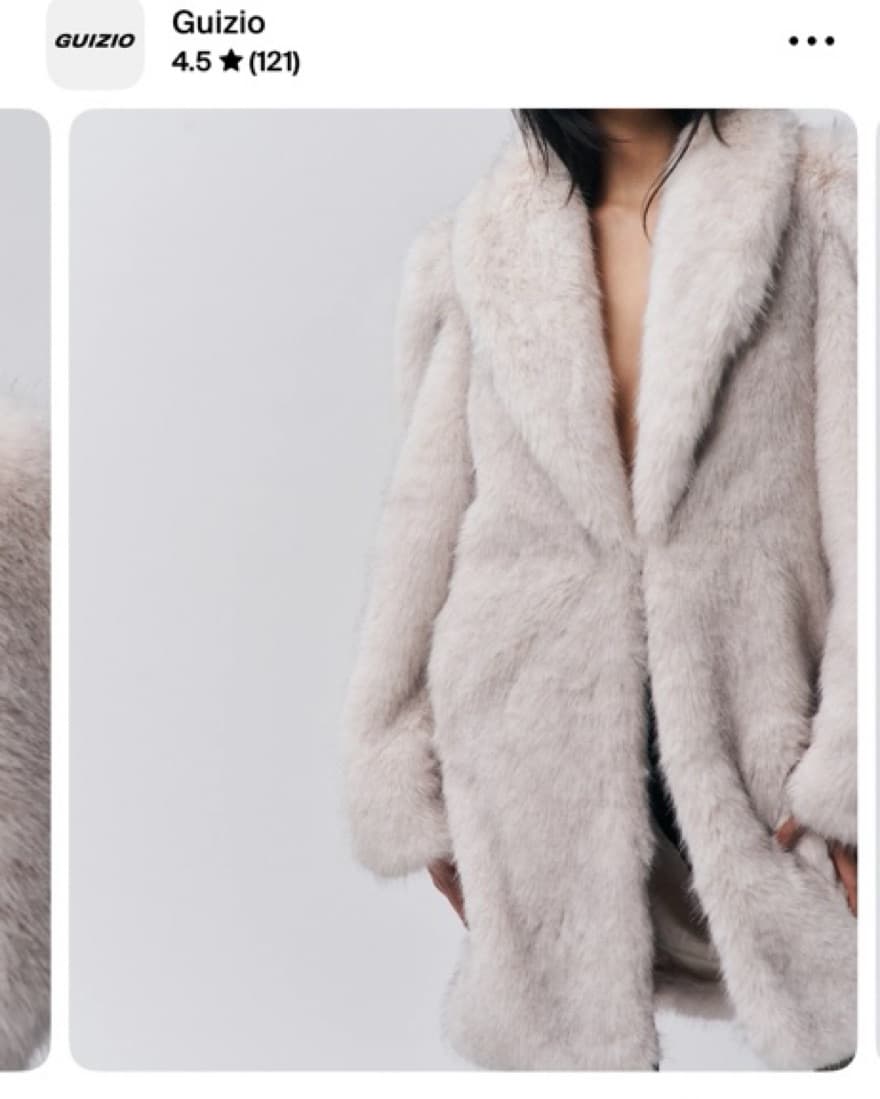 Roxie Faux Fur coat - Image 2