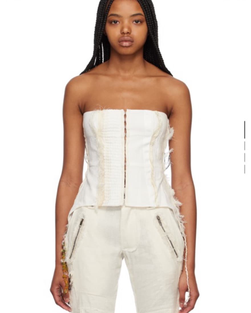 Hyein Seo Patchwork Bustier - Image 2