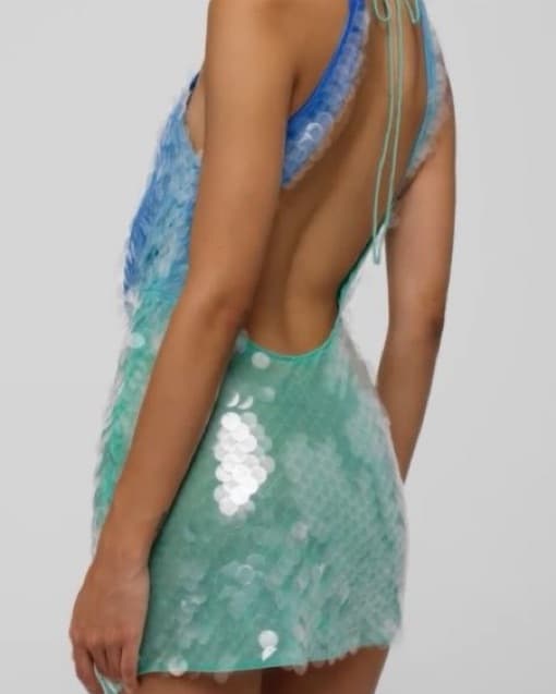 Authentic Rat & Boa Kiki Mini Sequin Dress - Image 2