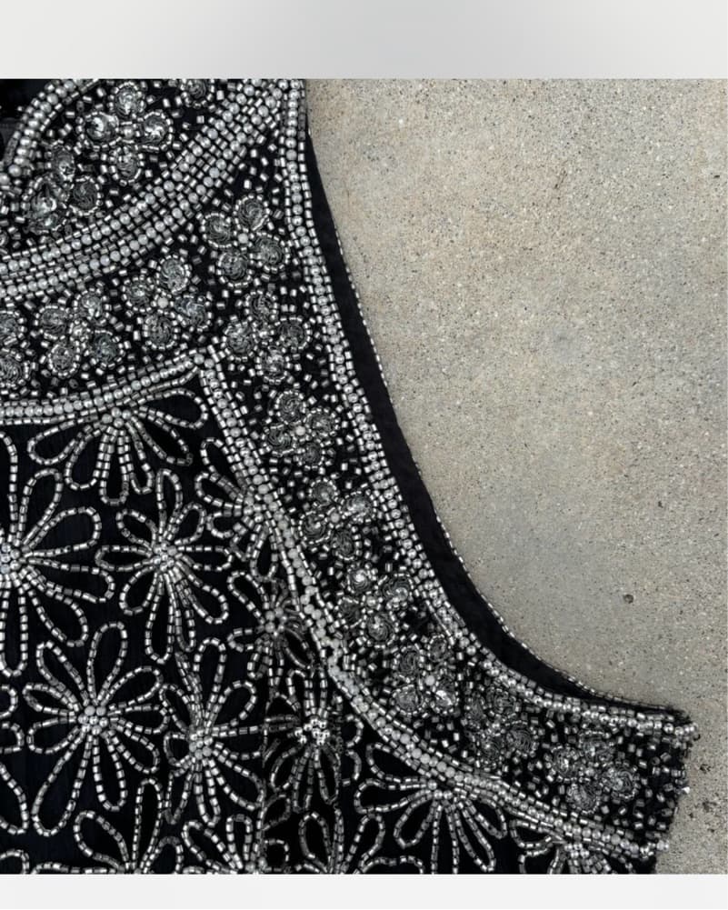 vintage beaded halter top  - Image 3