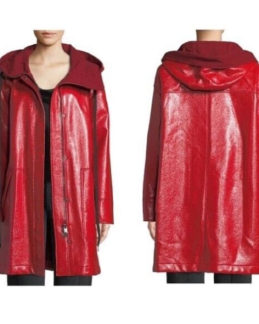 Red Elizabeth & James Rain Jacket - Image 1