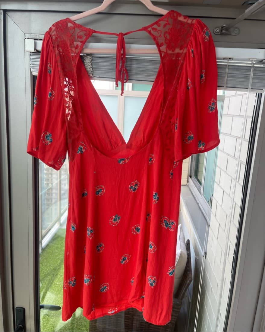 Free People Floral Dress - Image 4