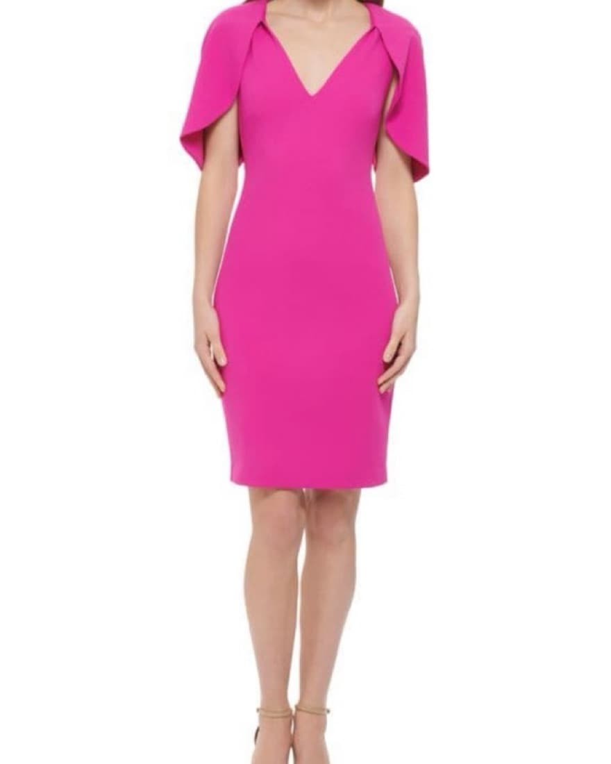 Vince Camuto Pink Sheath Dress - Image 1