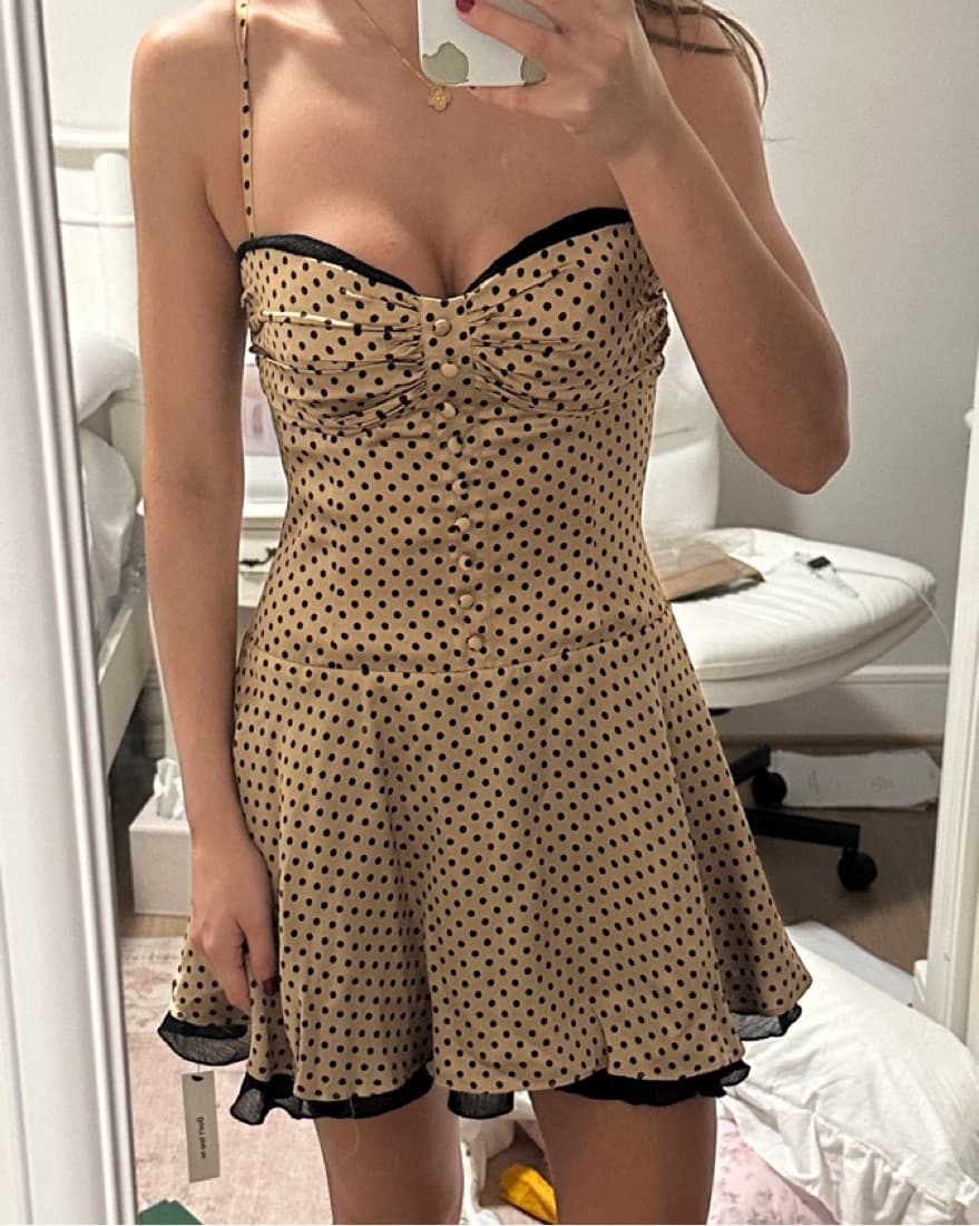 Reformation Ursula Silk Dress - Image 1