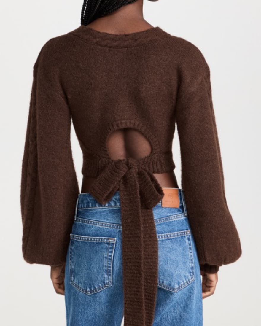 For Love & Lemons Crop Sweater - Image 2
