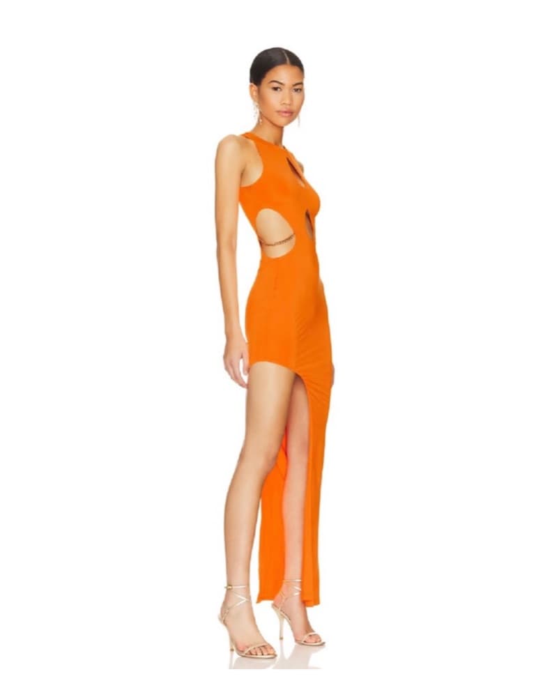 Vibrant Orange Superdown Dress - Image 3