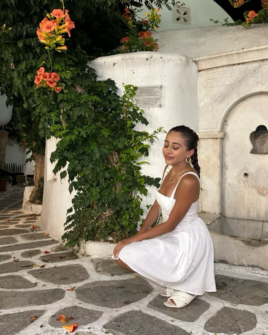Zara White Mini Dress  - Image 4