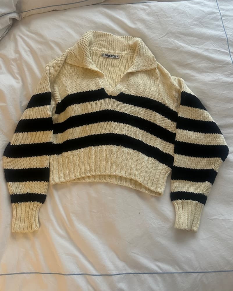 Ciao Lucia Venezia Striped Sweater - Image 3