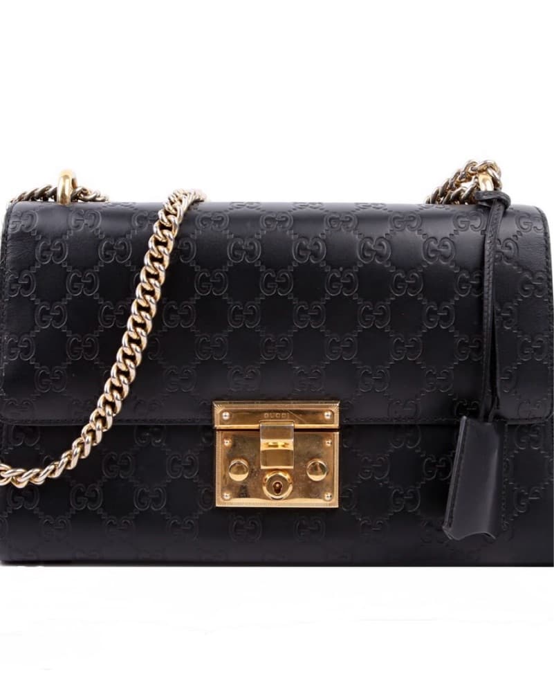 Sophisticated Gucci Monogram Crossbody Bag - Image 1