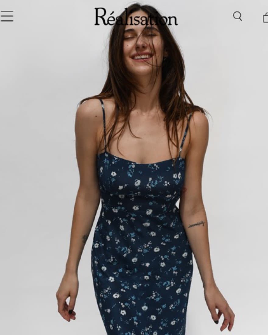 Realisation Par Amelia Dress In Midnight - Image 3