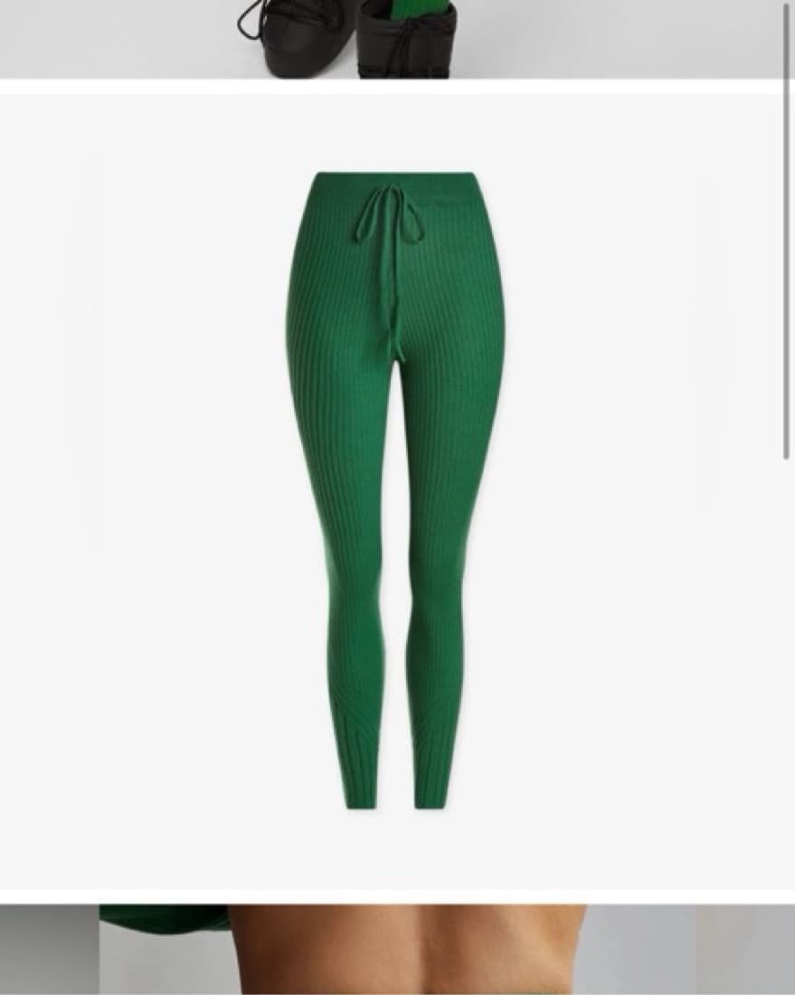 Varley Mocado Rib Knit Legging - Image 2