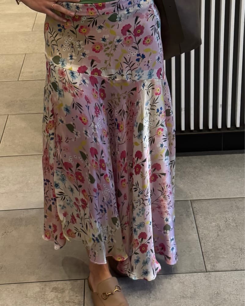 Zara Floral Skirt - Image 2
