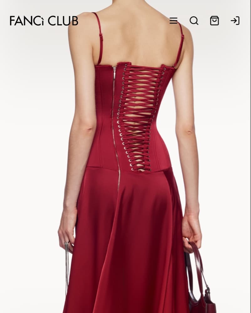 Fanci Club Midi Dress XS - Image 4