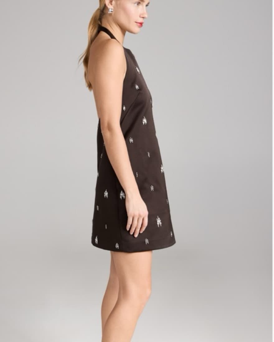 ALC Sophia crystal-embellished dress - Image 3