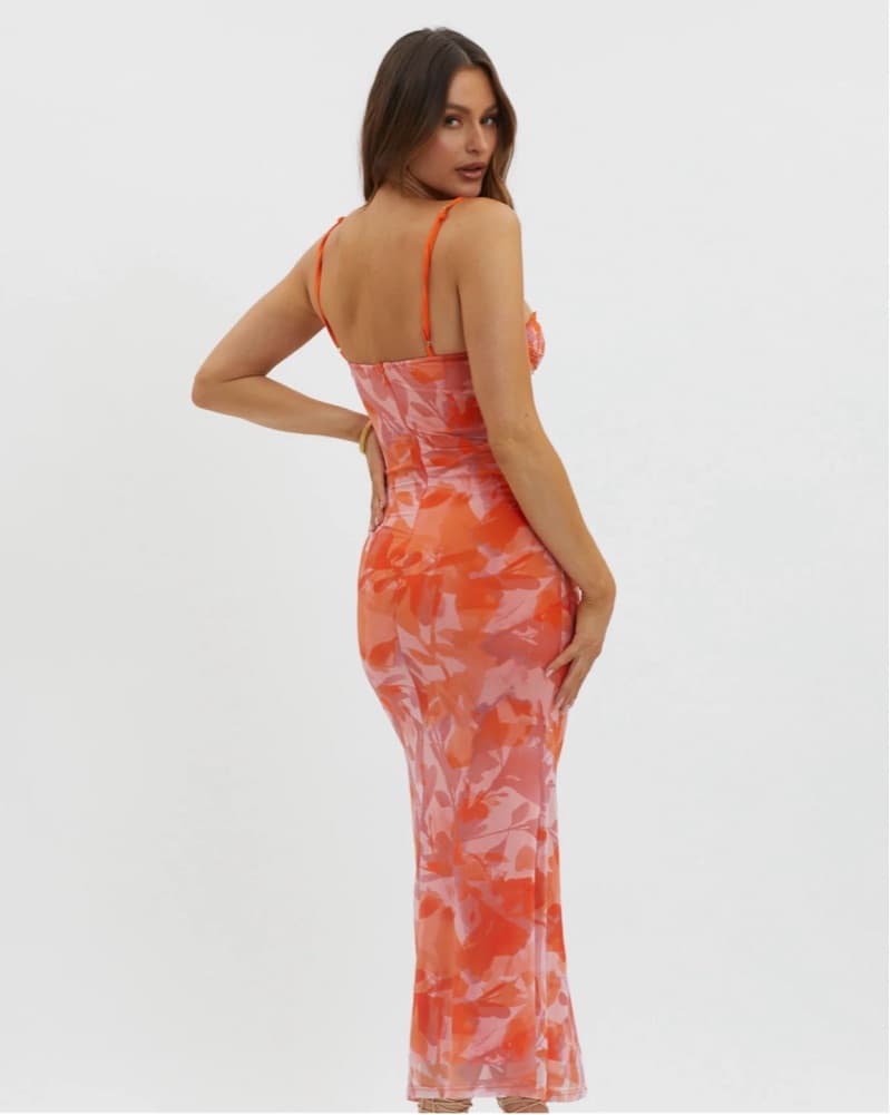 Selfie Leslie Fortune Lace Trim Dress - Image 2