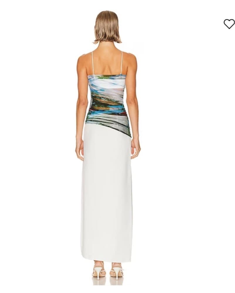 Christopher Esber lucid Sheer Panel Dres - Image 2