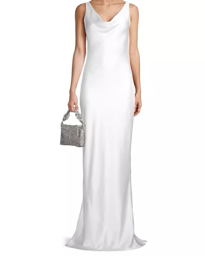 Norma Kamali Silk Gown - Image 1