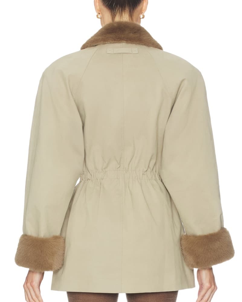 Chic Utility Parka with Fur Collar - Image 2