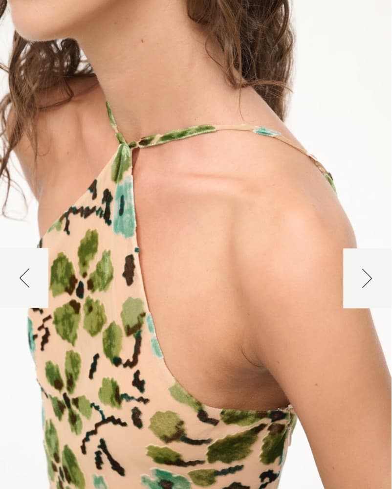 Staud Cubism Moss Floral Tapestry  - Image 4