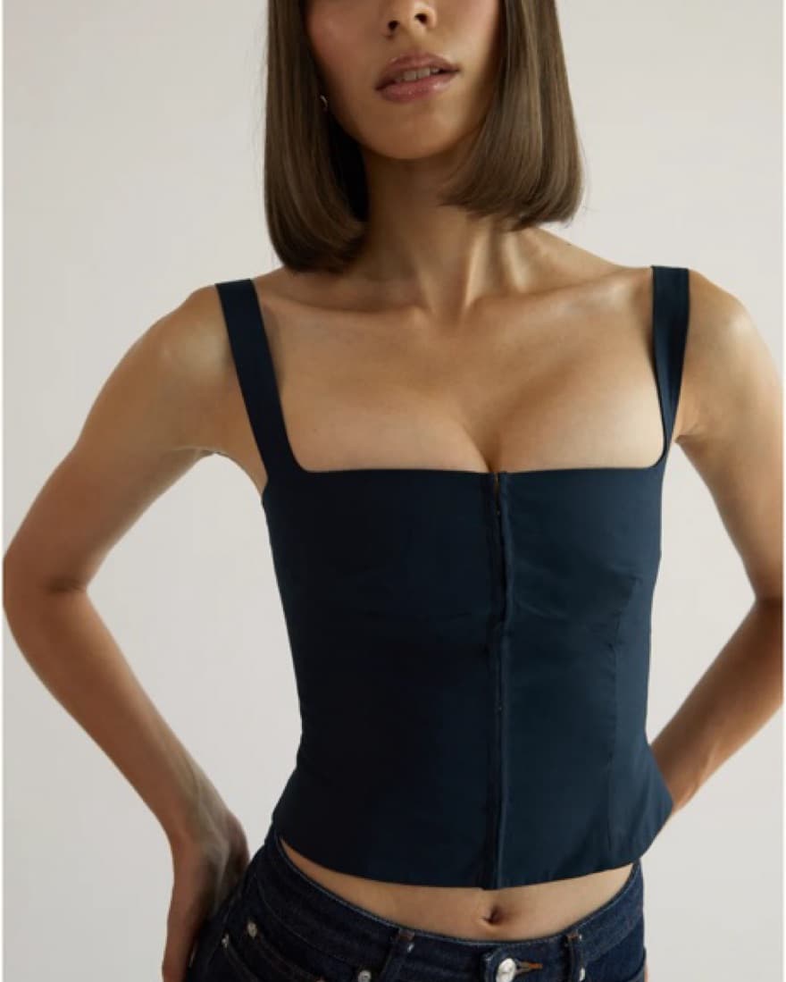 Orseund Iris Minimal Bustier Top - Image 3