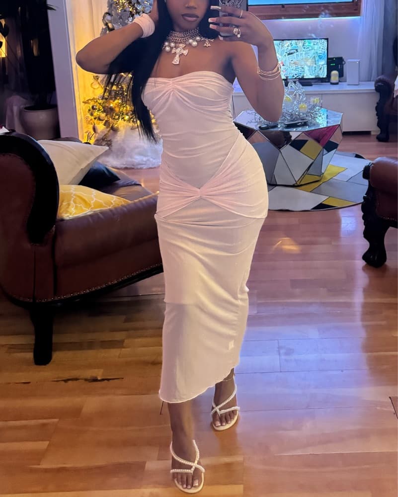 Sparkling Midi Dress  - Image 2