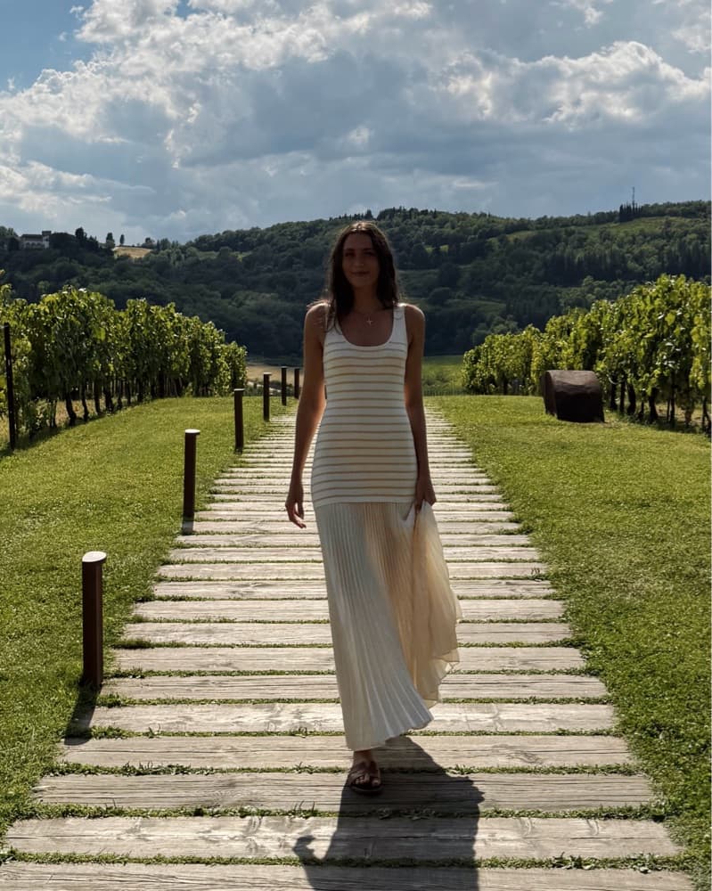Rag & Bone Millie Striped Maxi Dress - Image 2