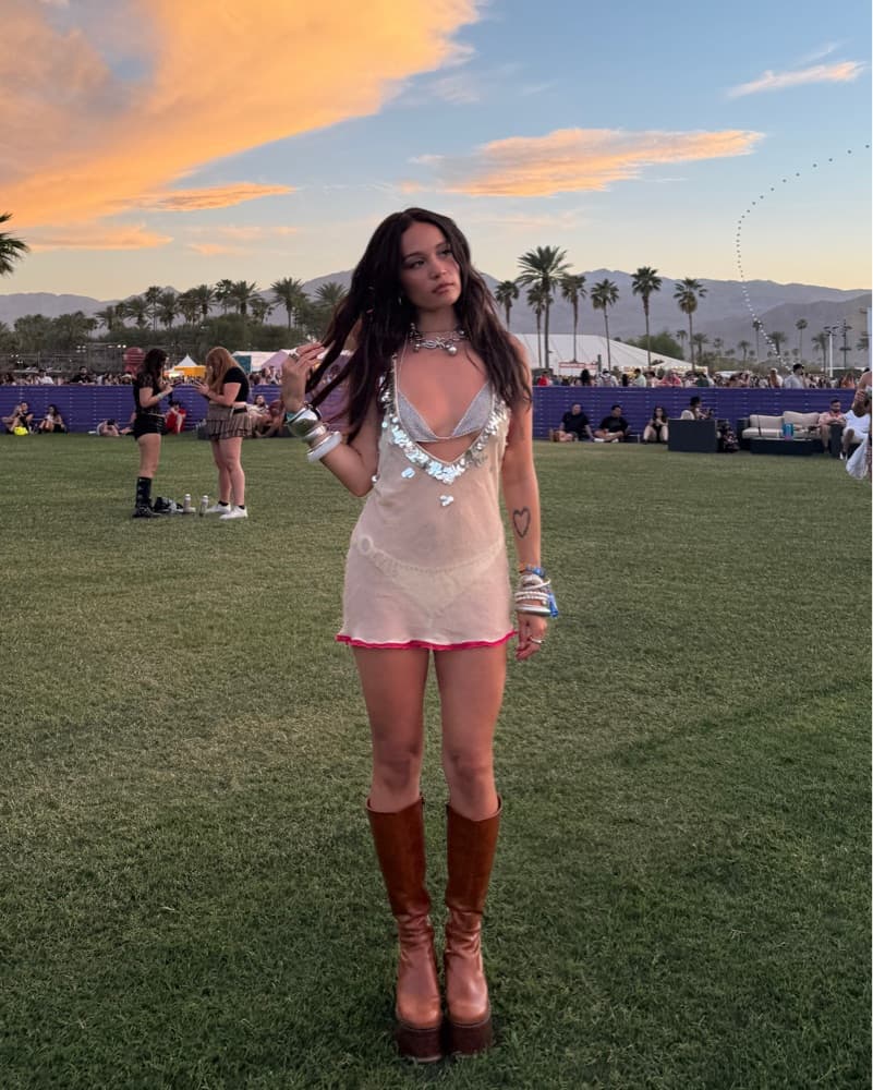 Embellished Mini Dress - Image 3