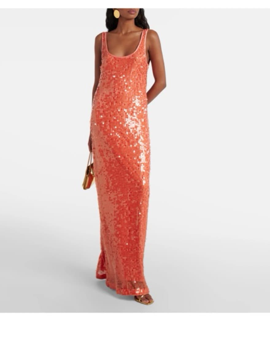 Simkhai Sequin Maxi Dress - Image 1