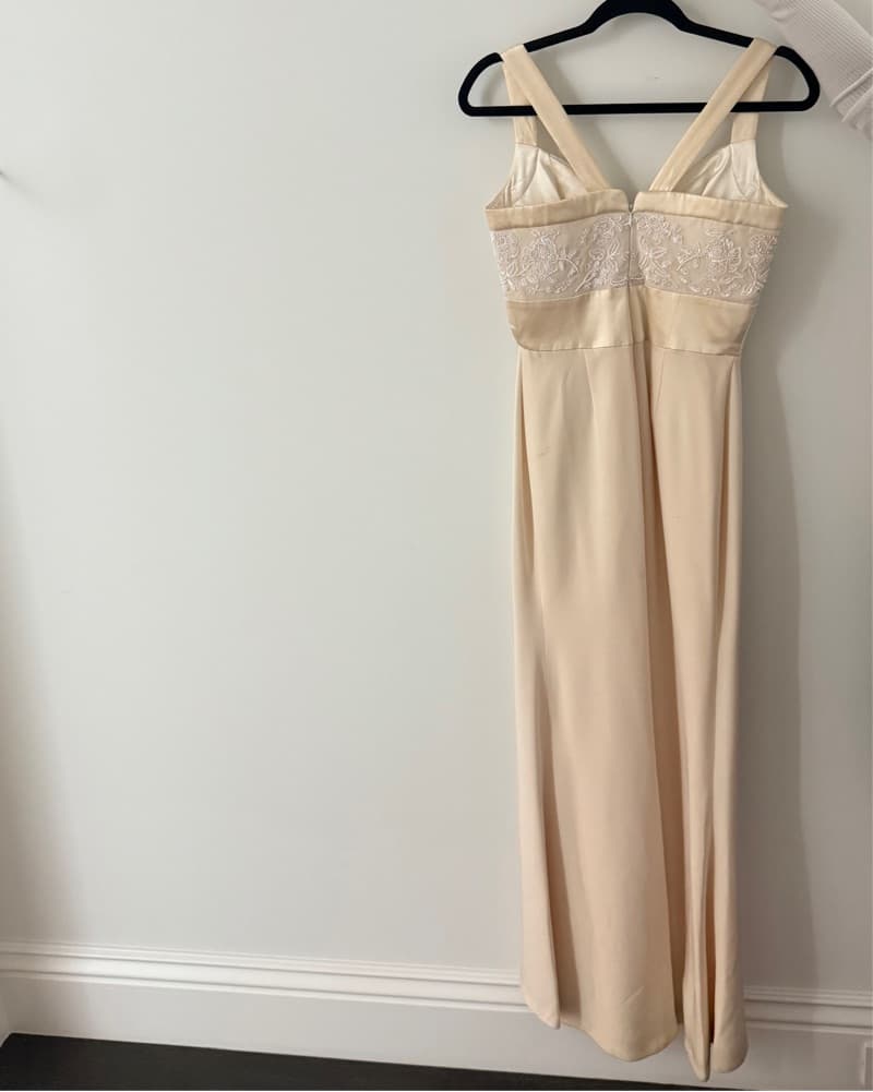 Vintage Escada Gown With Embellished Bra - Image 2