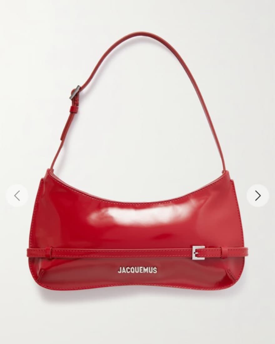 Jacquemus Le Bisou Ceinture Red Bag - Image 2