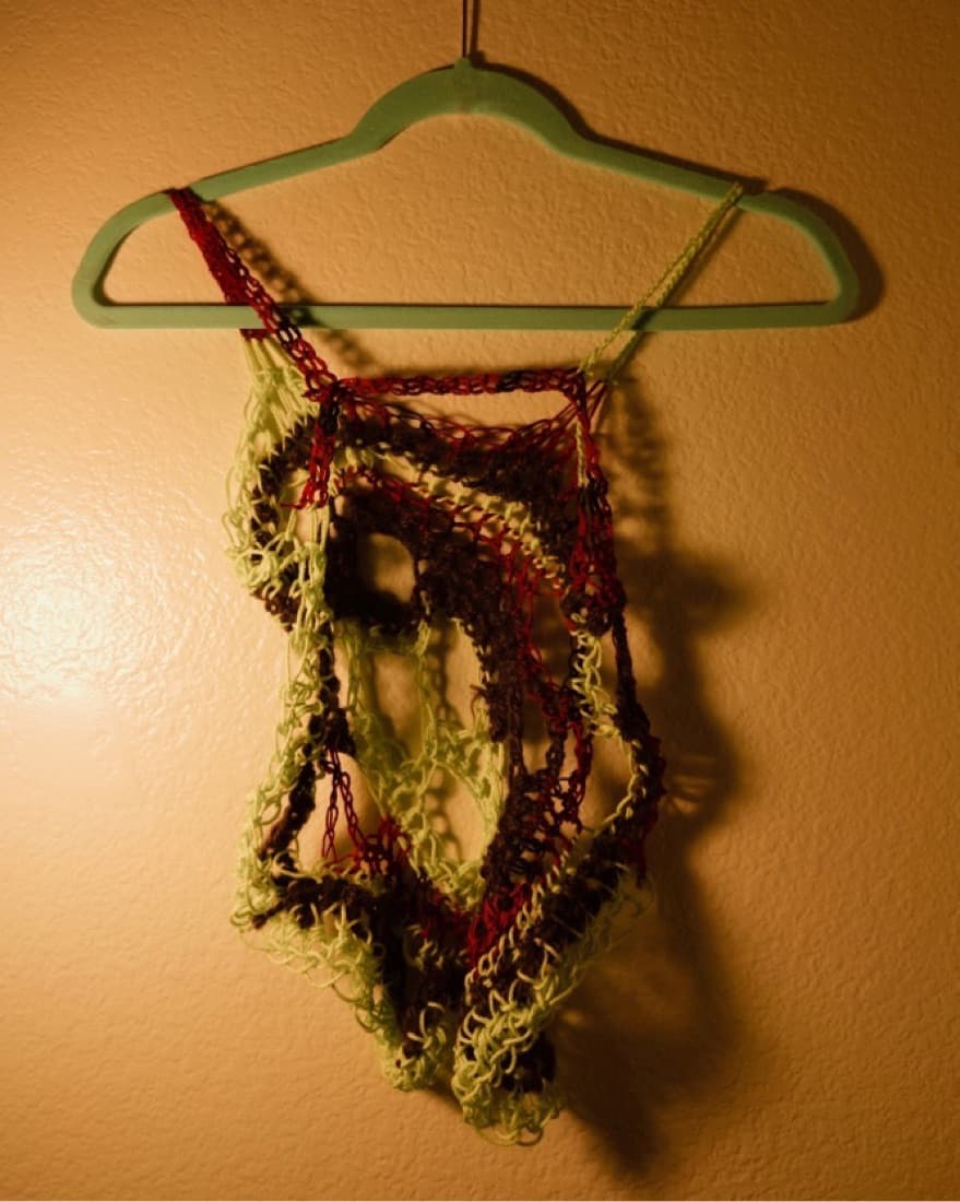 I SAW YOU IN MY DREAMS CROCHET TOP - Image 2