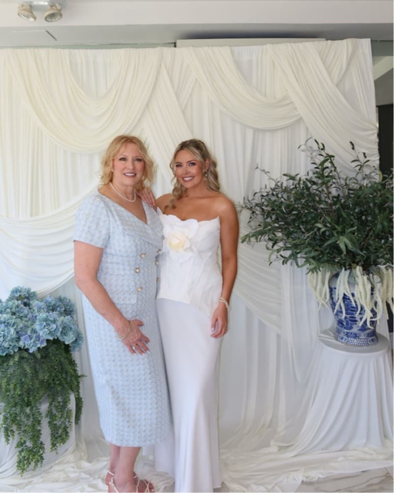 Cream Drape Backdrop  - Image 1